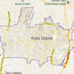 Peta Kota Depok