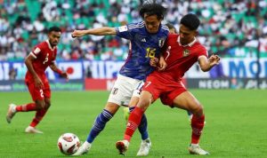 Indoneaia kalah 0-4 dari Jepang di Stadion Gelora Bung Karno