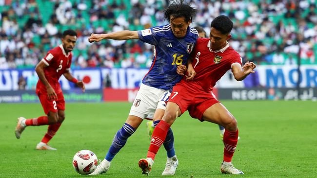 Indoneaia kalah 0-4 dari Jepang di Stadion Gelora Bung Karno